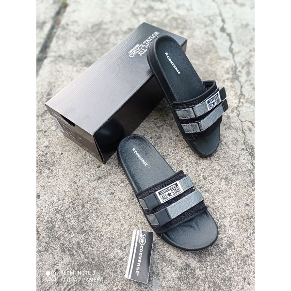 Sandal Slipper Strap Converse Pria dan Wanita Sendal slop Casual Sporty Murah High Quality