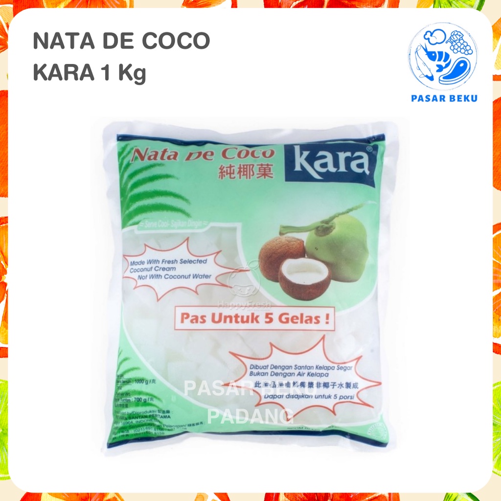 

Nata de Coco Kara Jelly Drink 1kg Makanan Jajanan Takjil Buka Puasa Pasar Beku Padang