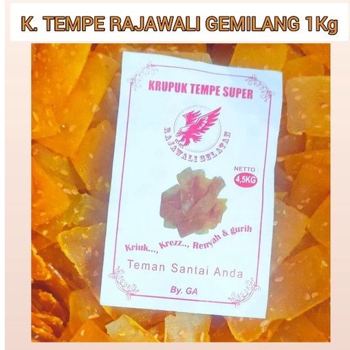 

Kerupuk Tempe Rajawali Gemilang Mentah 1 Kg