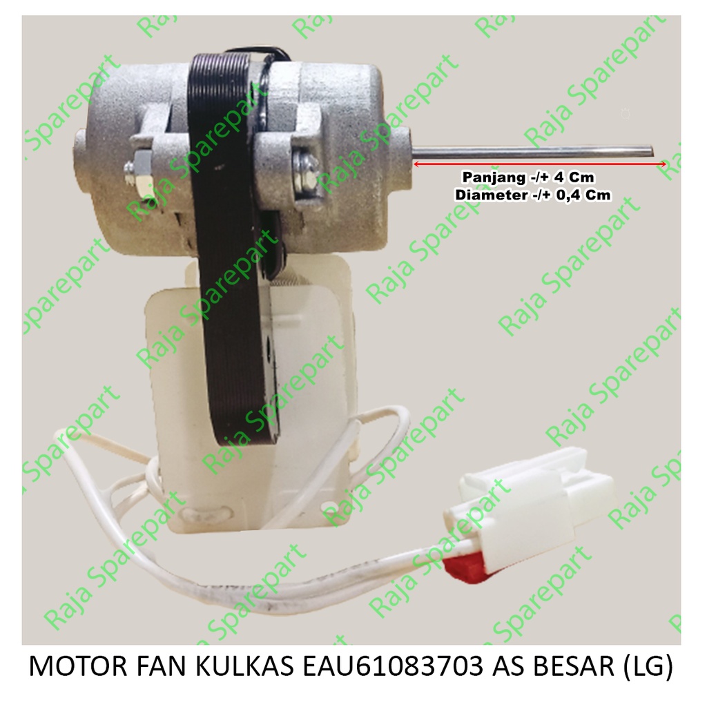 MOTOR FAN KULKAS LG EAU61083703 AS BESAR