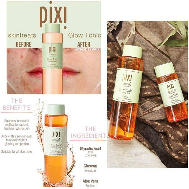 Pixi Glow Tonic Toner (toner wajah)