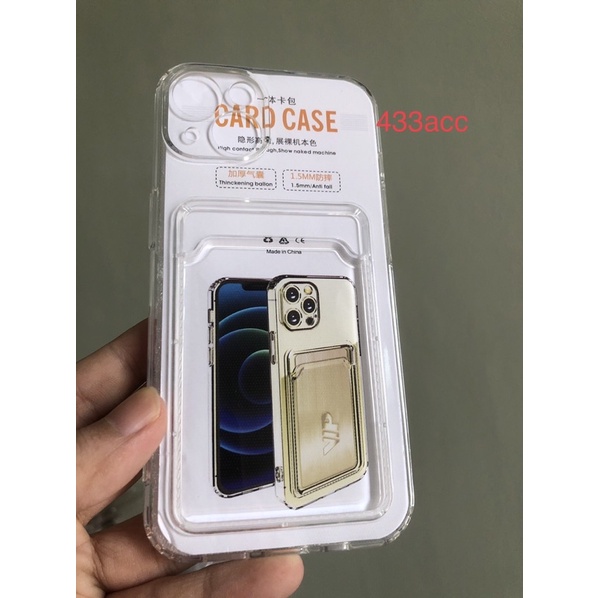 wallet case iphone 14 plus 14 pro max Pocket Anticrack Soft case slot card clear case iphone 13 pro max 12 11 X Xs Max XR 6 7 8 plus