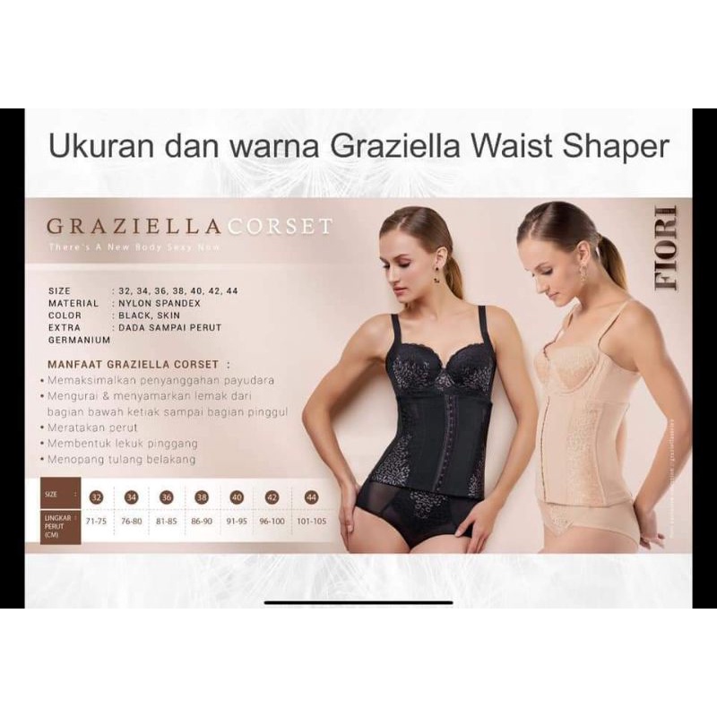 fiori graziella corset perut germanium