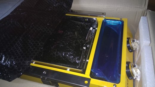 Kompor Panggang Sosis Seafood Omicko 2 Tungku + Kaca Pengaman/kompor Grill Pemanggang Sosis Bbq Sate