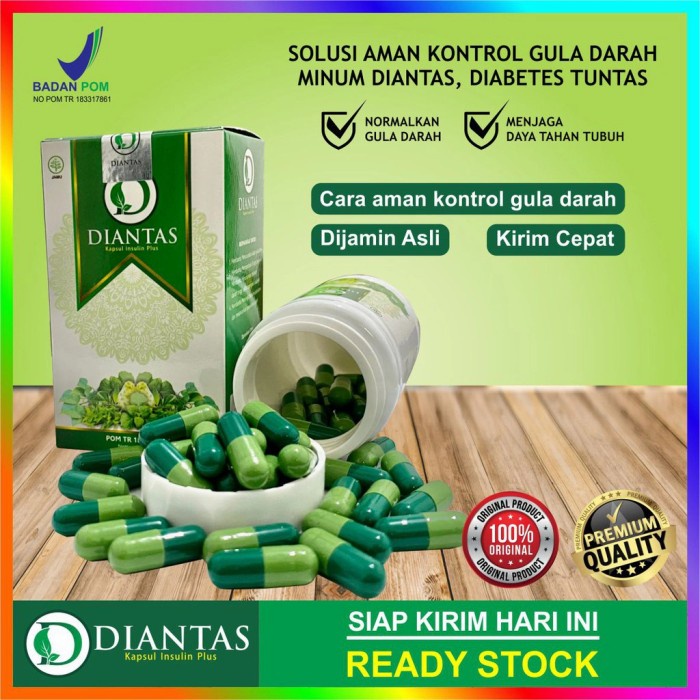 Diantas Diabetes Tuntas Original Obat Diabetes Kencing Manis