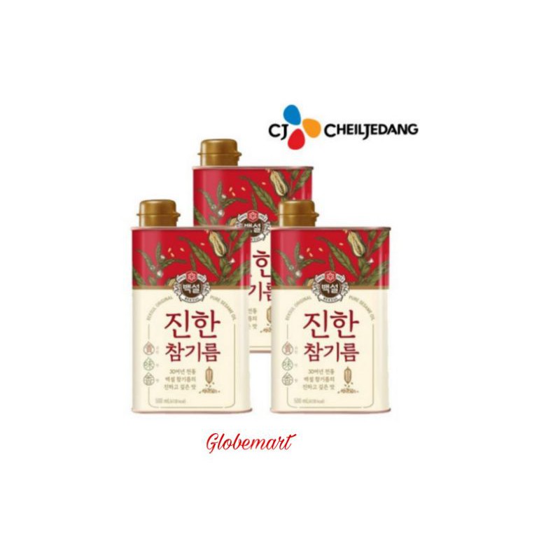 CJ Beksul Premium Sesame Oil - Minyak Wijen Korea 500ml