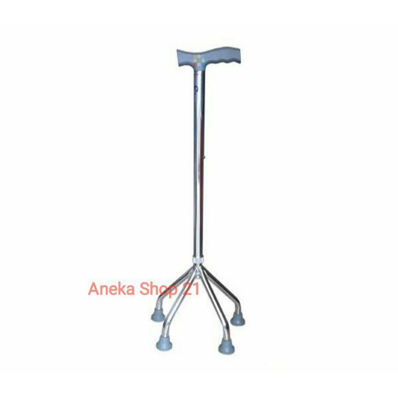 Tongkat Jalan Kaki 4 / Tongkat Orang Tua / Tongkat Jalan Sella / Tongkat sellaco