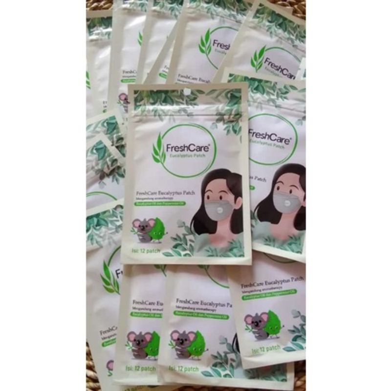 FRESHCARE PATCH EUCALYPTUS 12PATCH 1BOX