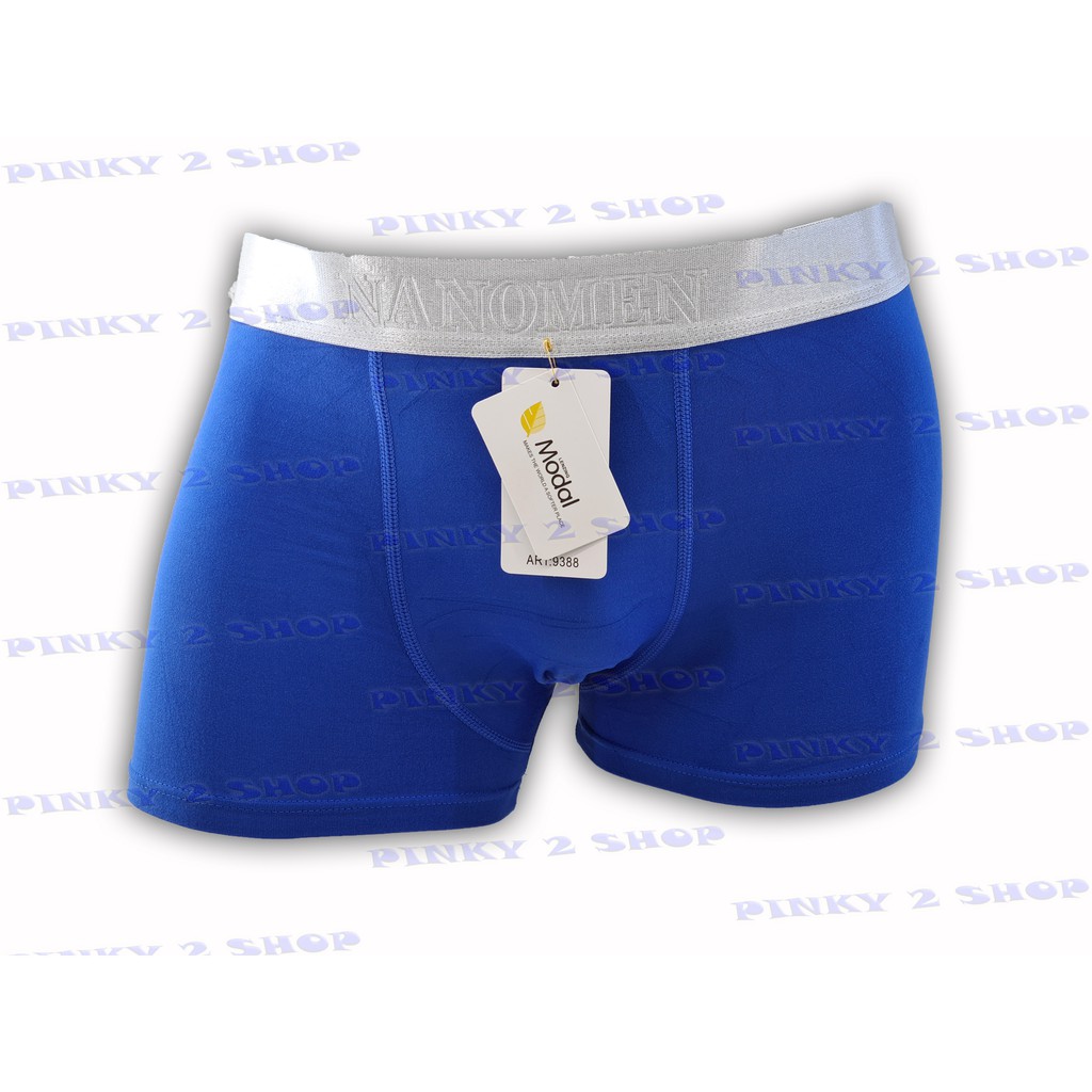 CELANA DALAM PRIA BERKUALITAS CD CELANA BOXER LAKI-LAKI DEWASA NANOMEN/RAPOLO UKURAN M,L,XL,XXL