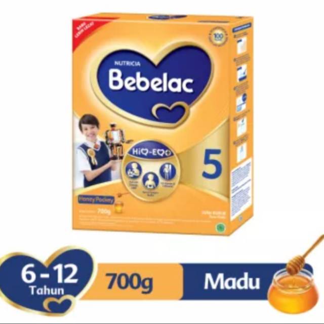 Bebelac 5 Susu Madu Box - 700 gram (exp 07/09/2023)