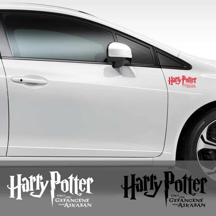 Stiker Mobil Harry Potter und der Gefangene von Askaban - Car Decal Sticker
