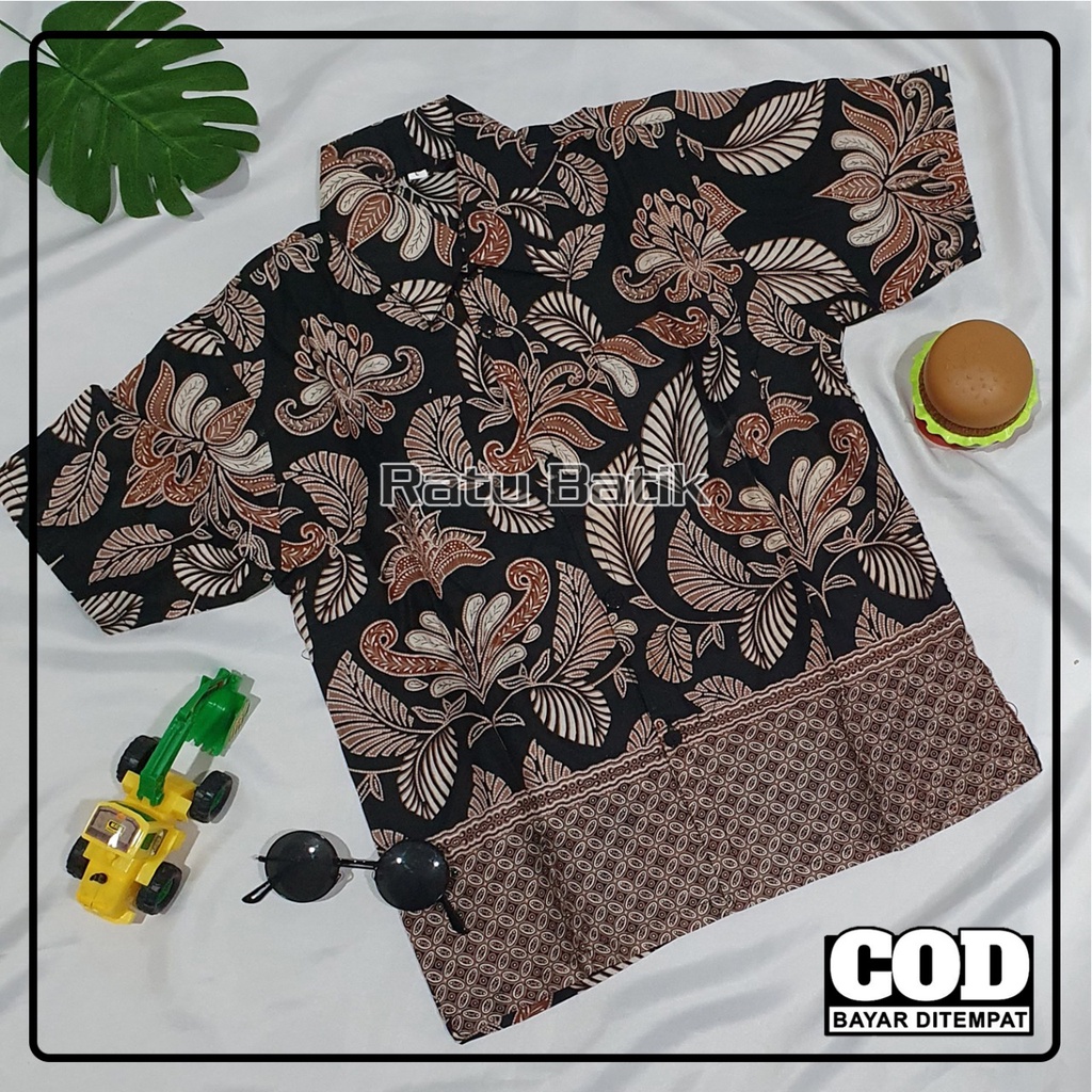 KEMEJA BATIK ANAK COWOK 2-9TH //BAJU BATIK ANAK COWOK//BATIK ANAK LAKI LAKI