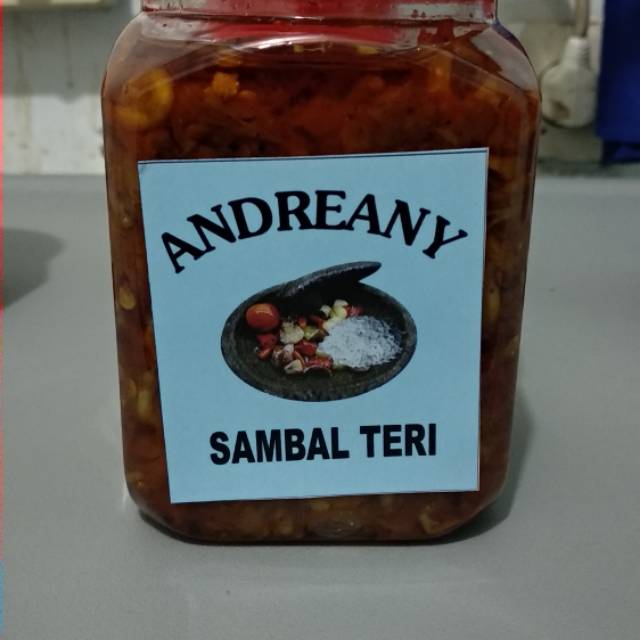 

Sambal teri ektra pedas 300 gram