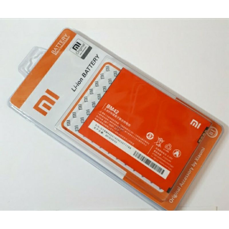 BATTERI BATRE BATERAY XIAOMI REDMI NOTE 1 BM42 BM 42 ORI