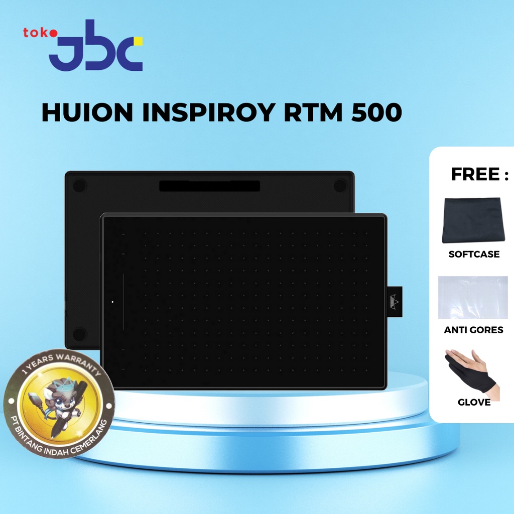 New Huion Inspiroy RTM500 - H952 Medium Garansi Resmi 1 Tahun