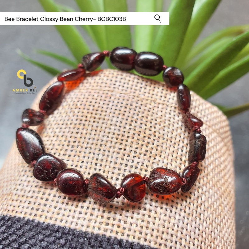 PROMO Gelang Amber Anak Balita Premium Glossy Multicolor Chips BGCM99 By Amber Bee