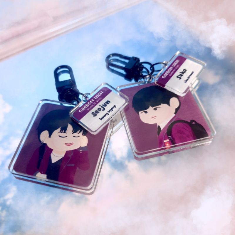 True Beauty ID Keychain