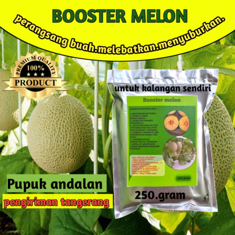 pupuk booster organik melon pupuk perangsang buah melebatkan menyuburkan