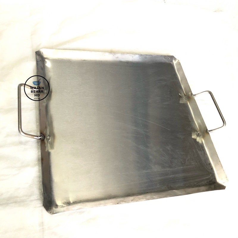 Wajan Roti Bakar Kebab Burger Stainless Steel 45 Cm