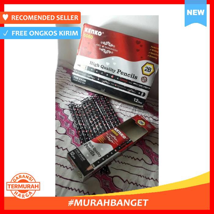 

Pensil - 2B Kenko 6060 - Alat Tulis
