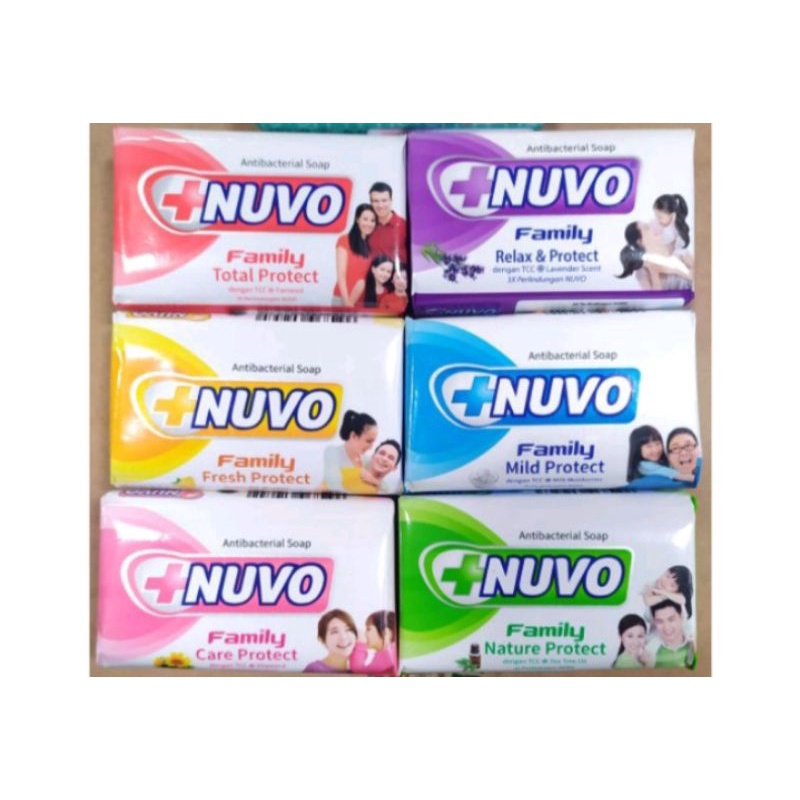 All varian sabun Nuvo batang 76gr