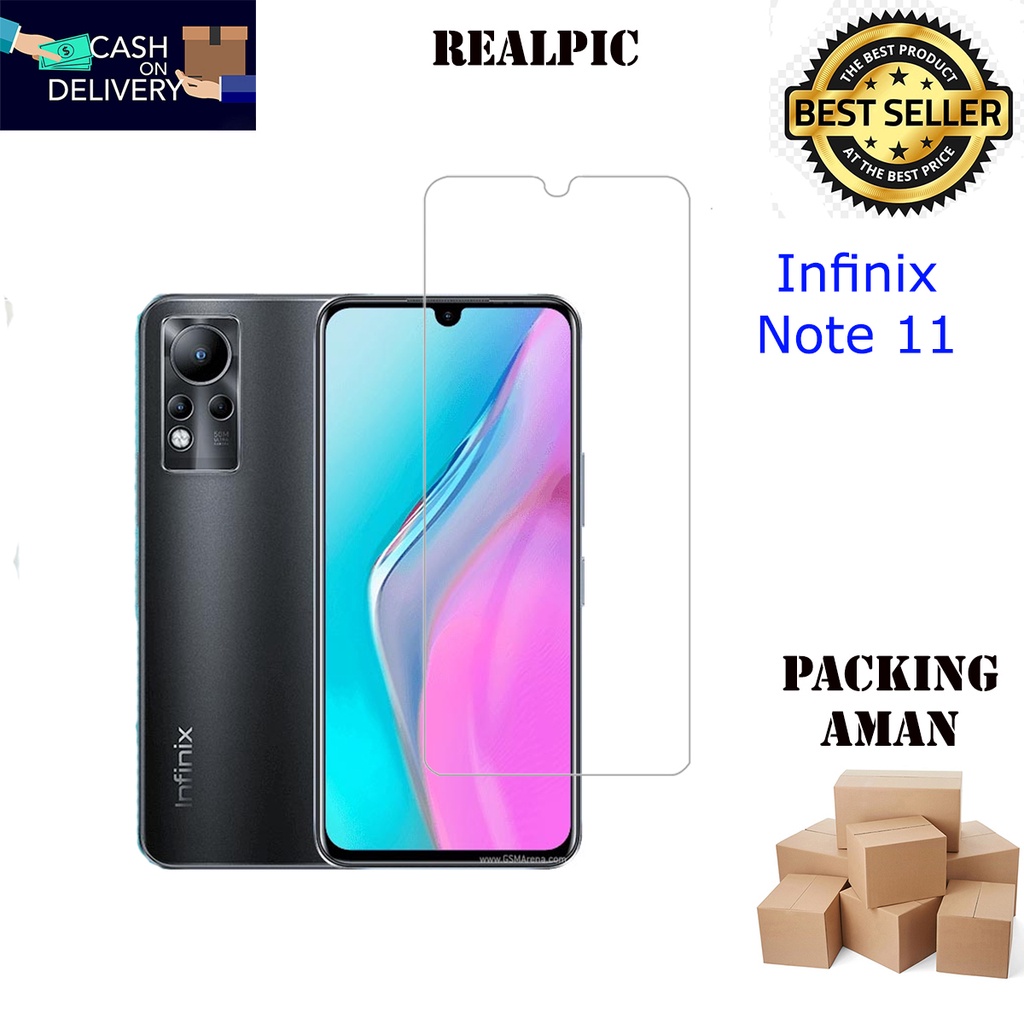 Tempered Glass Infinix Note 11 Screen Protector Anti Gores