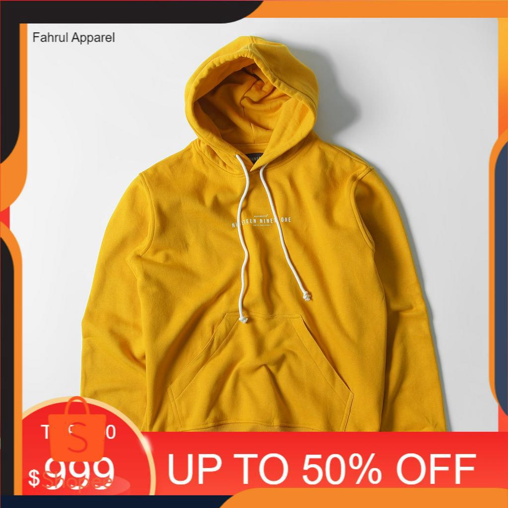 Hoodie Roughneck H159 Mustard Nineteen Ninety One