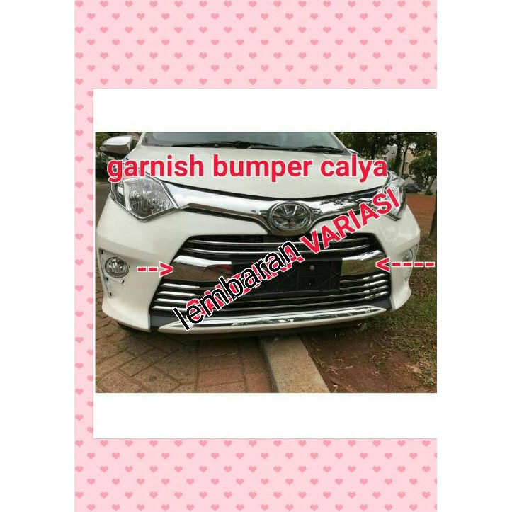 garnish bumper calya