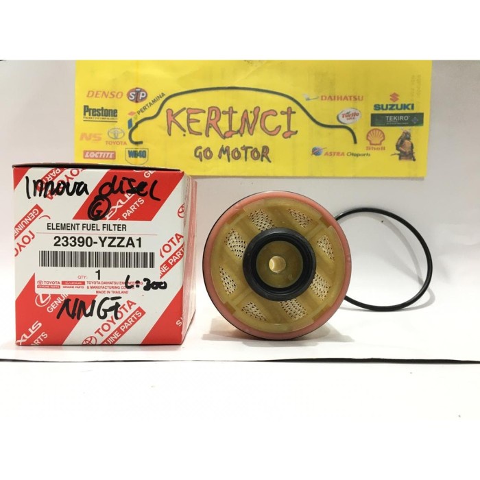 FILTER SOLAR ASLI TOYOTA 23390-YZZA1 INNOVA DIESEL GENUINE THAILAND