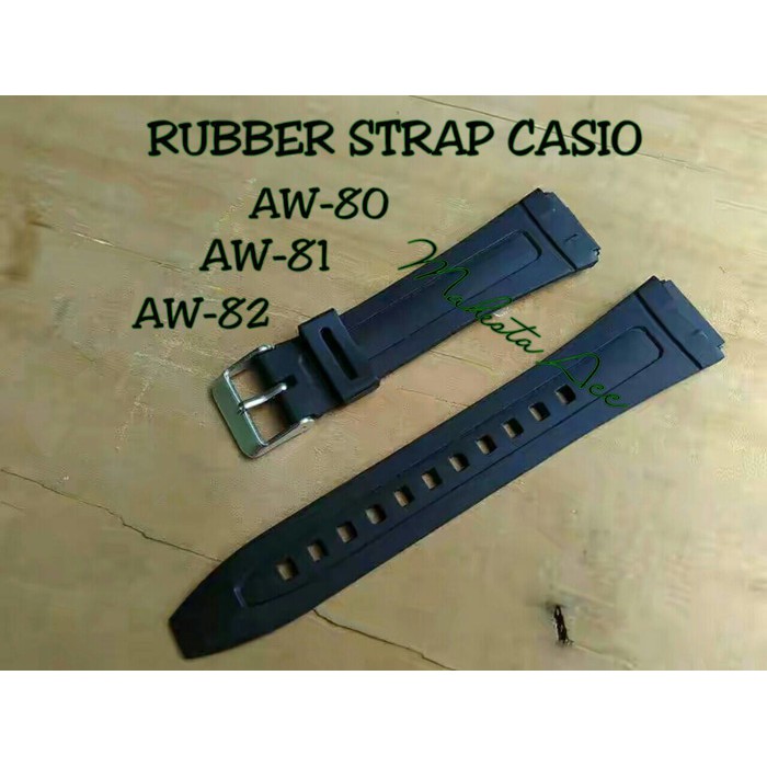 Strap CASIO AW80/Tali Jam CASIO AW80/Rubber strap CASIO AW 80