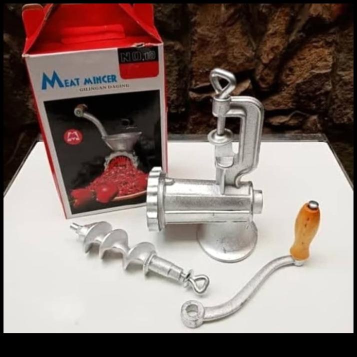 Mesin Giling Daging / Kacang Manual Besi Ukuran 10 Meat Mincer