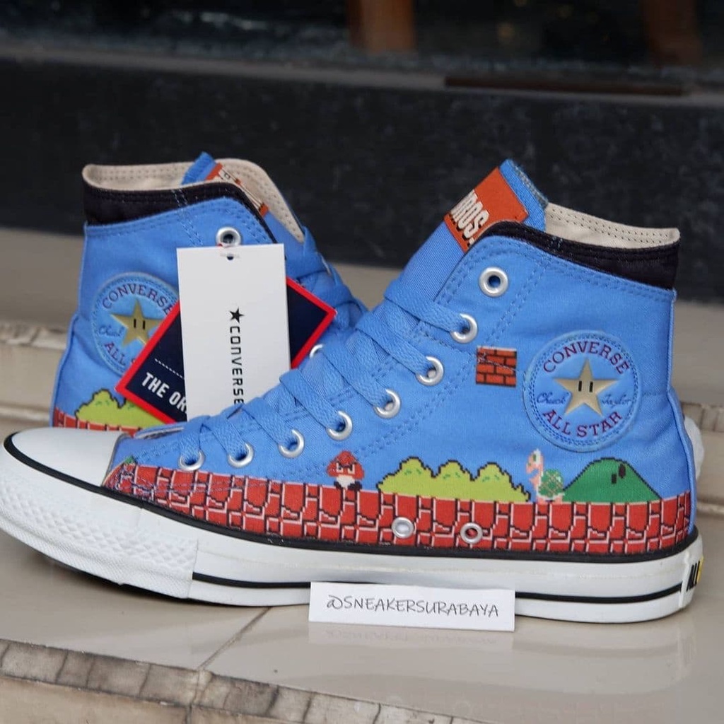 Super Mario Bros x Converse Chuck Taylor Hi