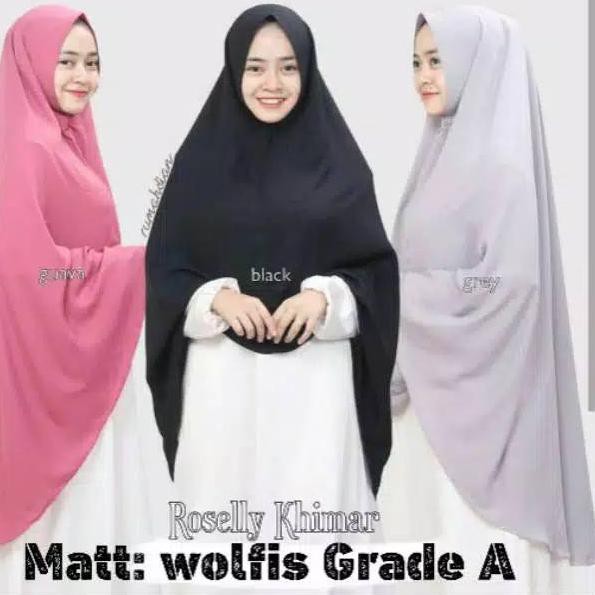 Rare Item Klx 812 Khimar Non Pet Jumbo Xxxl Hijab Antem Jilbab Syar I Shopee Indonesia