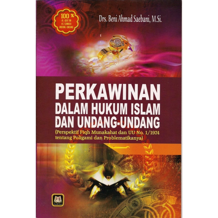 Jual BUKU ORI Perkawinan Dalam Hukum Islam PUSTAKA SETIA | Shopee Indonesia