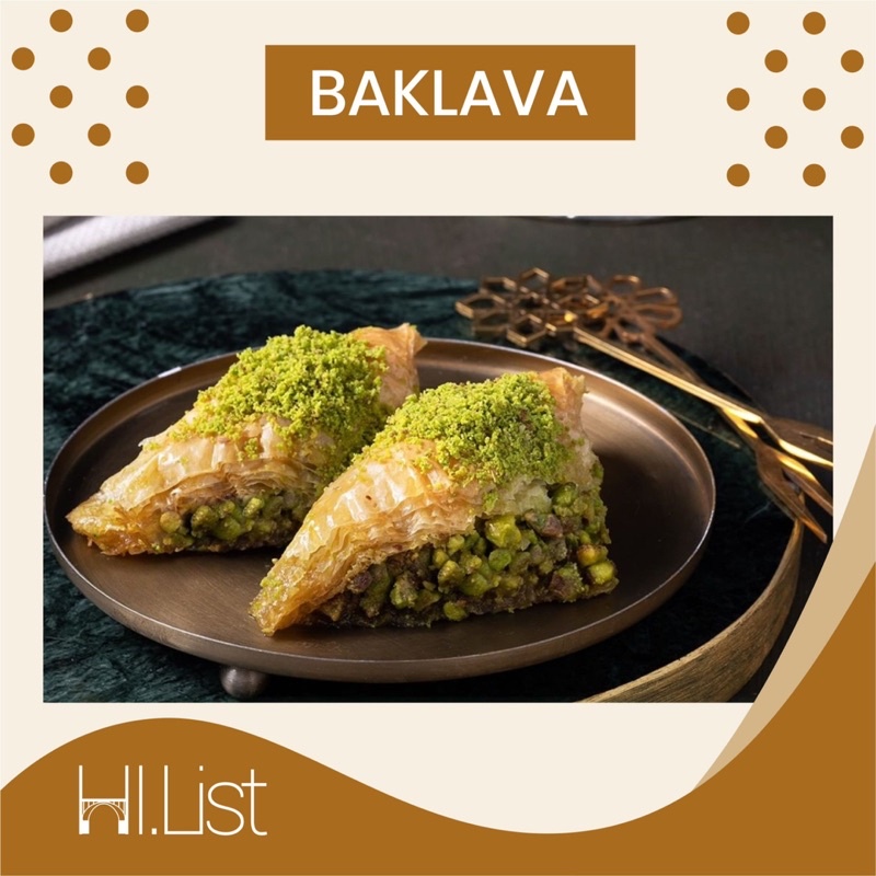 

BAKLAVA 1kg ORIGINAL TURKI