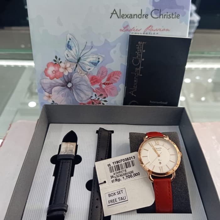 ORIGINAL Jam Tangan Wanita Alexandre Christie AC 2674 / AC2674 Garansi Resmi 1 Tahun