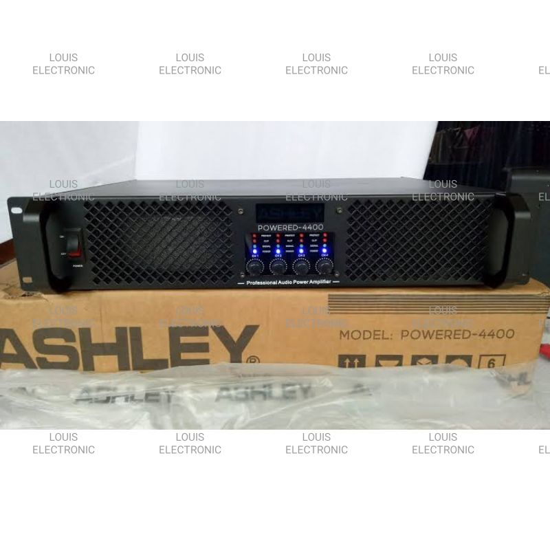 Power ASHLEY Powered 4400 Powered4400 4 Channel ORIGINAL