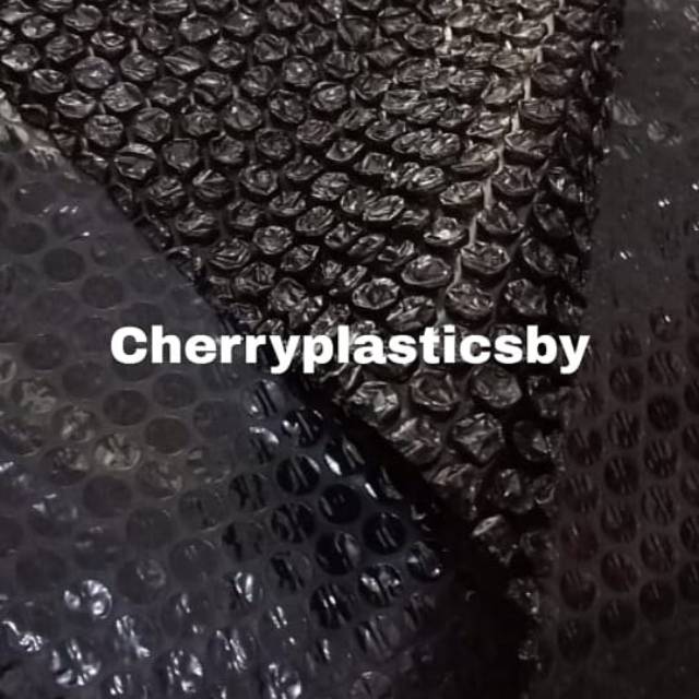 Bubble wrap HITAM roll TEBAL 125cmx50m (1BUBBLE 1GOJEK) plastik gelembung