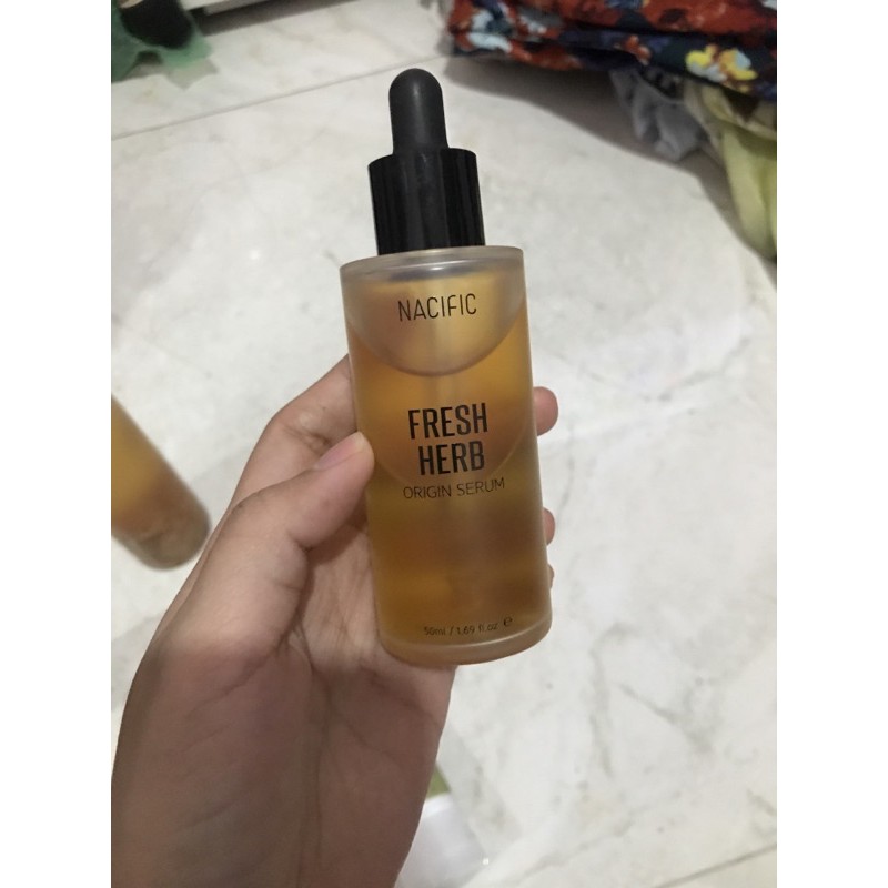 preloved nacific fresh herb origin serum