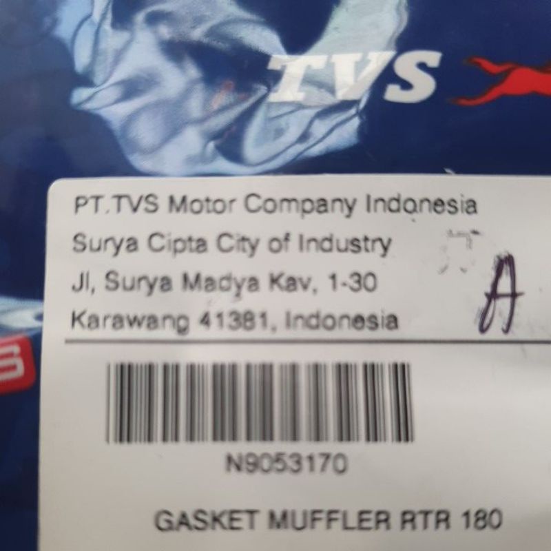 Packing Knalpot Apache ALL TVS