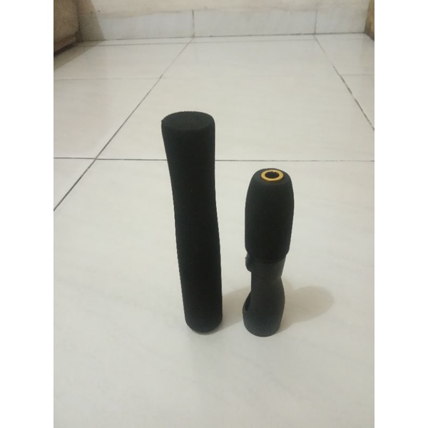 1set gagang joran  reel seat 16# busa keras