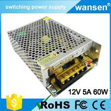 Power supply adaptor switching LED 12V 5A 12 V Volt 12 Volt 5 A Ampere