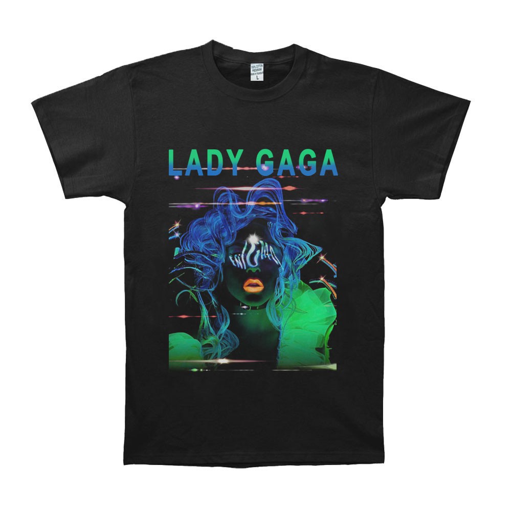LADY GAGA ENIGMA KAOS  BAJU  MUSIK MUSIC T SHIRT 