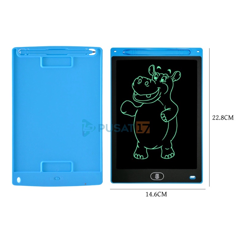 Papan Belajar Tulis Anak Lcd Tablet 8.5 Inch Portable