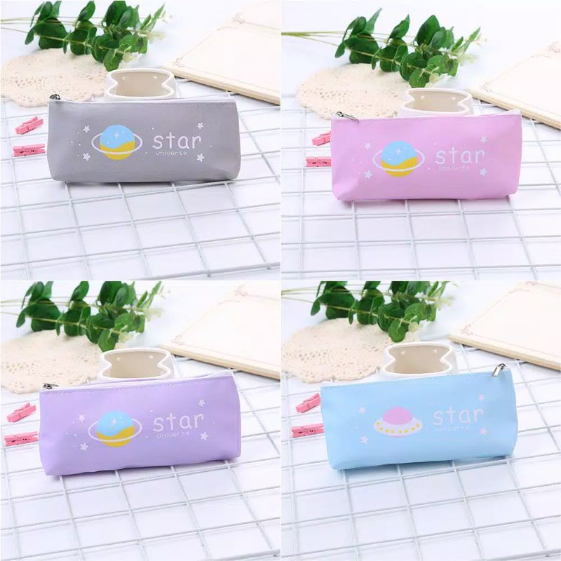 

MYUME.STORE||KOTAK PENSIL MOTIF STAR UNIVERSE LUCU UNIK / TEMPAT PENSIL / KOTAK PULPEN PP102