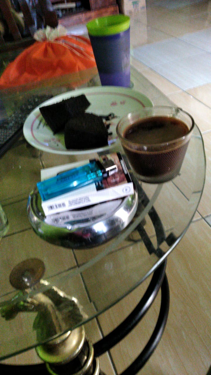 Tey-17 Batik Wanita Asj Sa Hrb026 Kenongo Kemeja Tosca Pendek