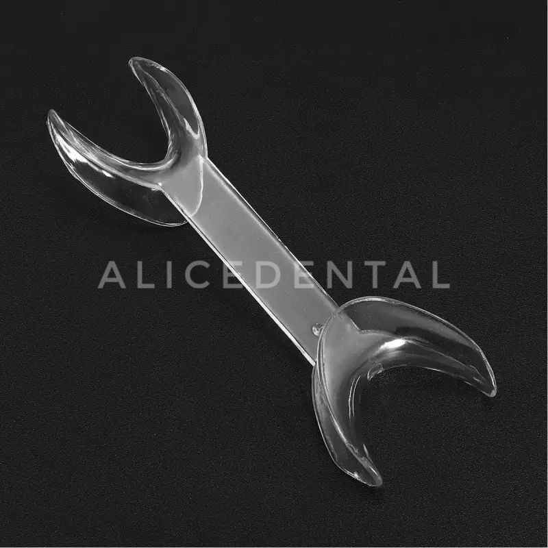 Dental Cheek retractor U V T C shape retraktor bening transparan fish tail pembuka mulut dental photography