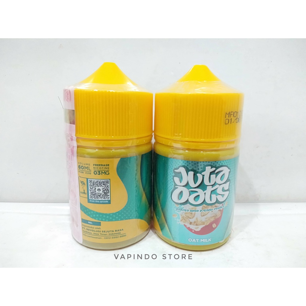 JUTA OATS MILK 60ML 3MG OAT CEREAL SUSU BY RSR BREW X VAPE BOSS LIQUID