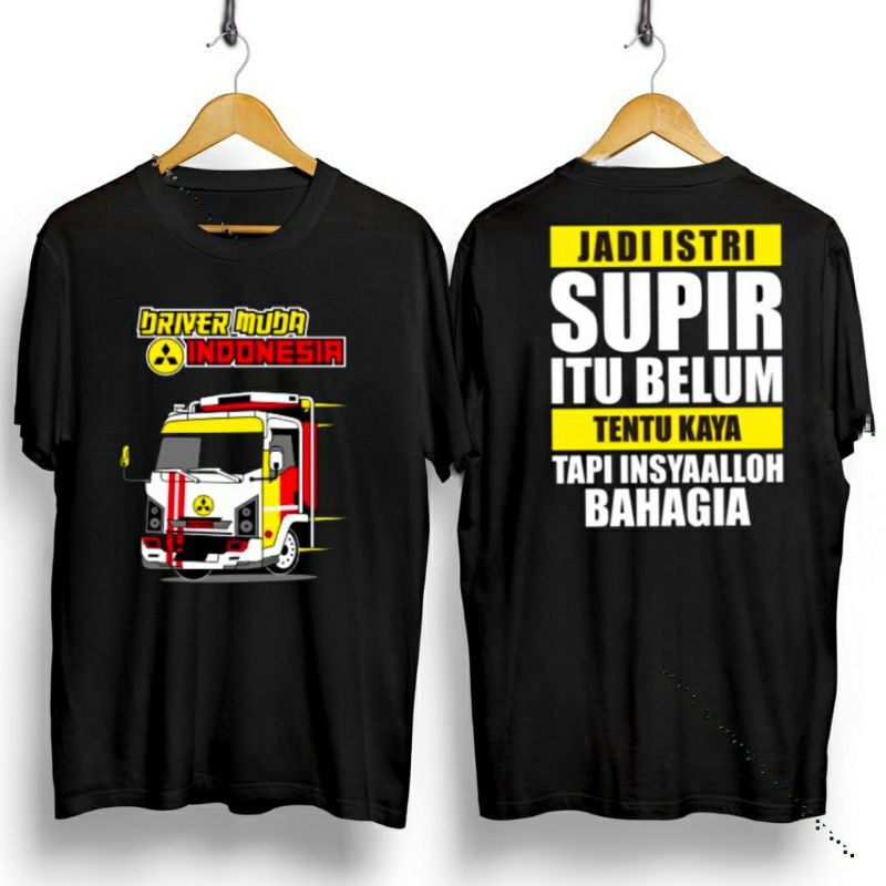Kaos distro Driver muda indonesia / Kaos driver muda indonesia / Kaos Driver muda / Kaos truk