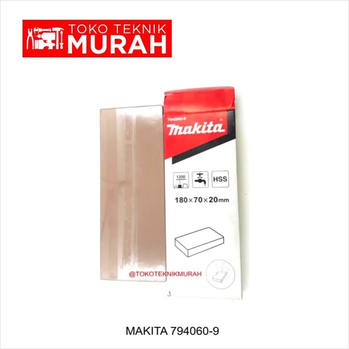 Makita 794060-9 Batu Asah Ketam 180x70x20 mm Grit 1200